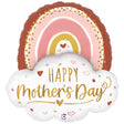 Foil Balloon Boho Mother's Day Rainbow