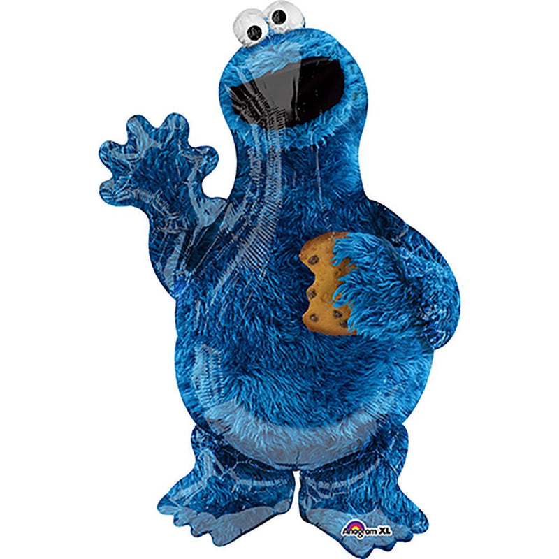 Cookie Monster Foil Balloon 35 Inch