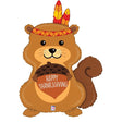 Foil Balloon Indian Squirrel 35 Inch