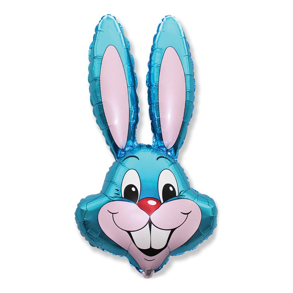 Rabbit Blue Foil Balloon 35 Inch