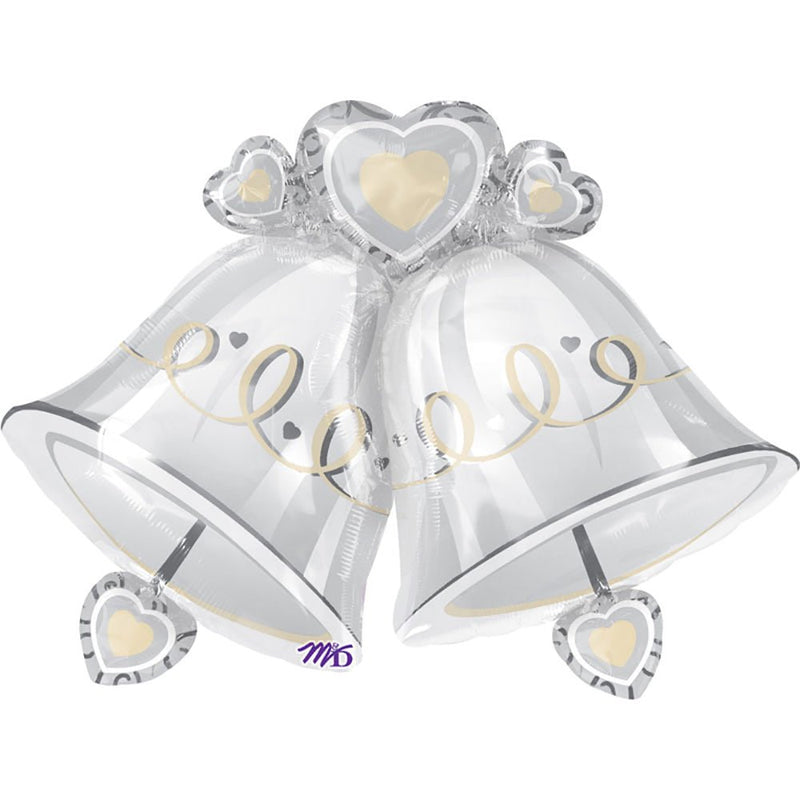 Wedding Bells Foil Balloon 35 Inch