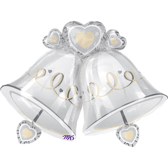 Wedding Bells Foil Balloon 35 Inch