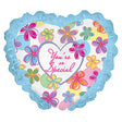 Foil Balloon You're So Special Flower Dot Ruffle