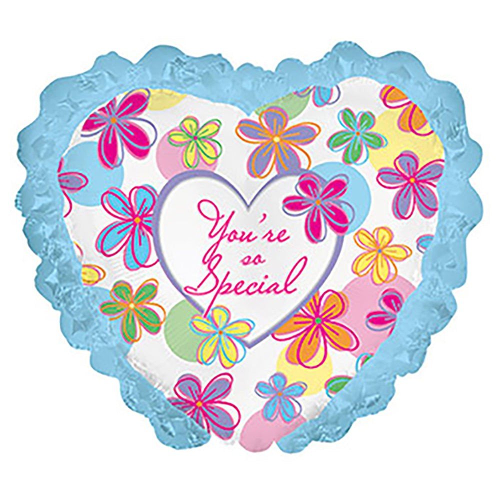 Foil Balloon You're So Special Flower Dot Ruffle