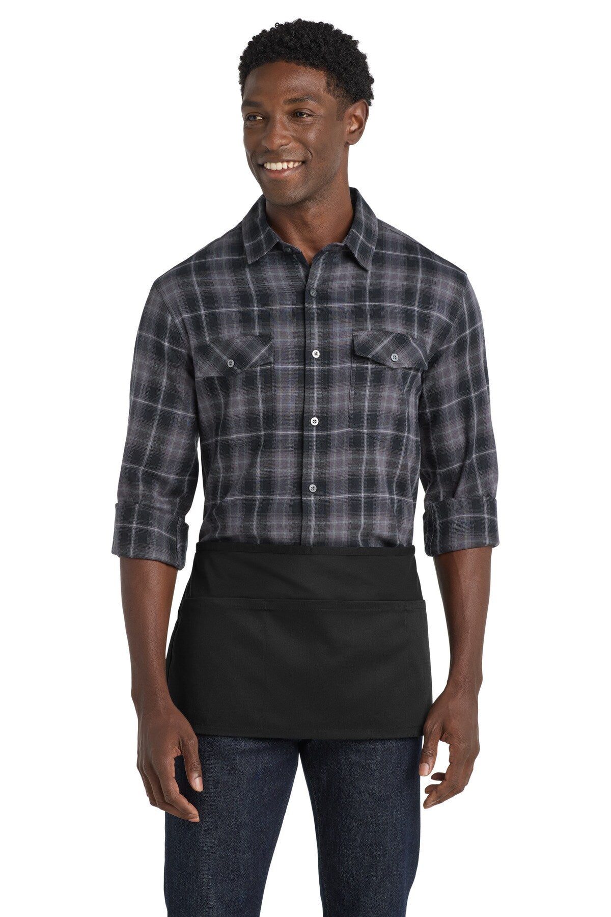Port Authority® Easy Care Reversible Waist Apron with Stain Release