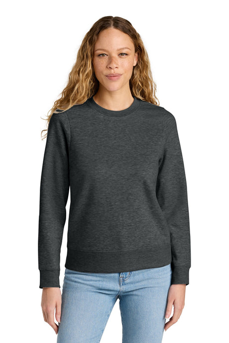 District® Womens V.I.T. Fleece Crewneck Long Sleeve Soft Comfortable T-Shirt