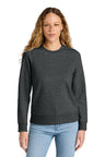 District® Womens V.I.T. Fleece Crewneck Long Sleeve Soft Comfortable T-Shirt