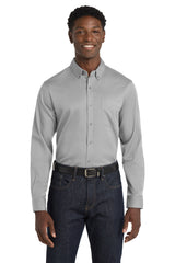 Port Authority® Long Sleeve SuperPro React Twill Shirt