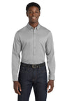 Port Authority® Long Sleeve SuperPro React Twill Shirt