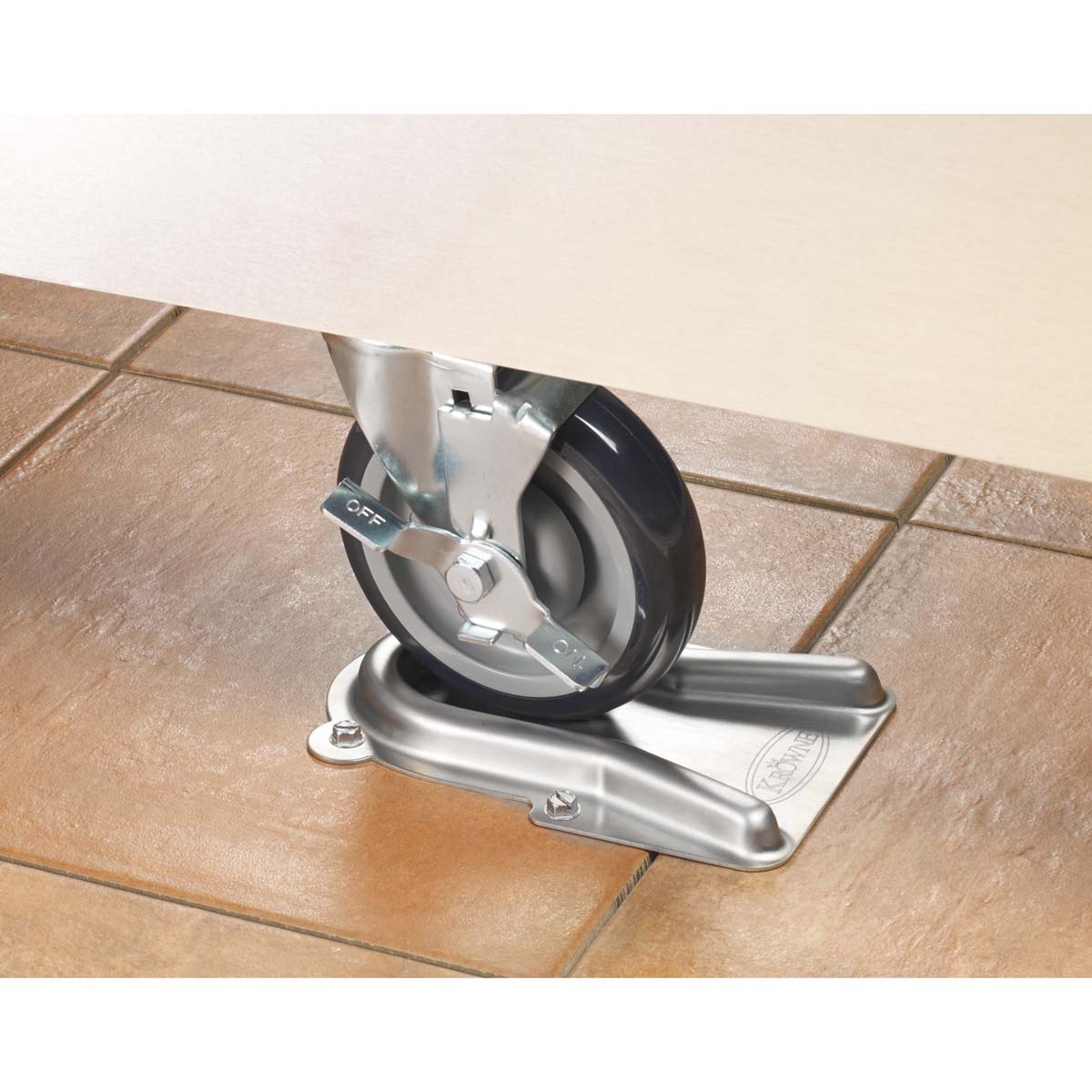 Krowne Metal 28-200 Stainless Steel Caster Positioning Set, 2 Pieces