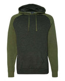 Independent Trading Co. Unisex Raglan Hooded Sweatshirt