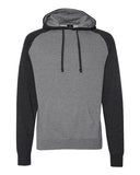 Independent Trading Co. Unisex Raglan Hooded Sweatshirt