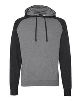Independent Trading Co. Unisex Raglan Hooded Sweatshirt