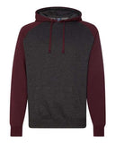 Independent Trading Co. Unisex Raglan Hooded Sweatshirt