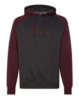 Independent Trading Co. Unisex Raglan Hooded Sweatshirt