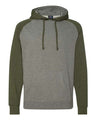 Independent Trading Co. Unisex Raglan Hooded Sweatshirt