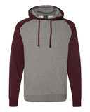 Independent Trading Co. Unisex Raglan Hooded Sweatshirt