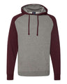 Independent Trading Co. Unisex Raglan Hooded Sweatshirt