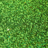 Sequin Showcase Razzle Nylon Spandex Fabric - Assorted Colors, Holographic Round Sequins, 54/56" Width (1 Yard)