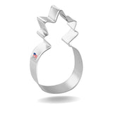 Pineapple Cookie Cutter 4 in B1159