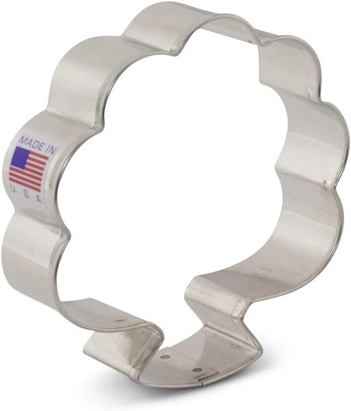 Ann Clark Front Facing Turkey Cookie Cutter, 3.75"