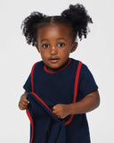 RADYAN® Infant Soft Contrast Trim Jersey Bib