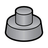 Rubber Support Foot for Berkel Meat and Bread Slicers OEM # A-3000-1