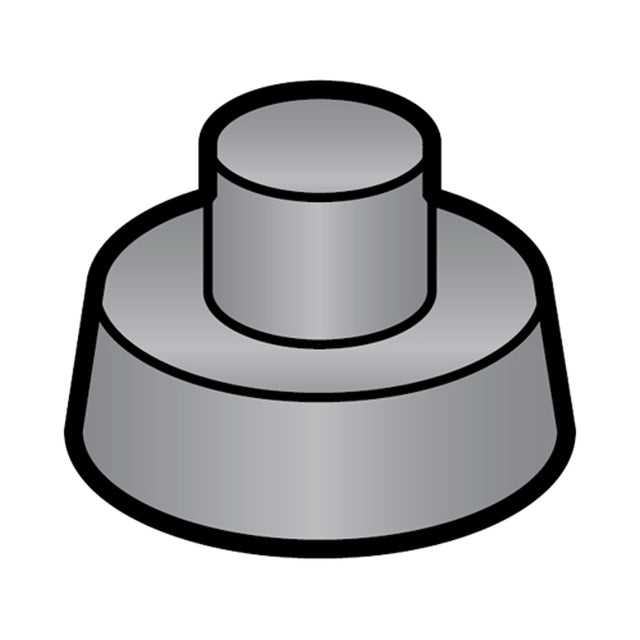 Rubber Support Foot for Berkel Meat and Bread Slicers OEM # A-3000-1
