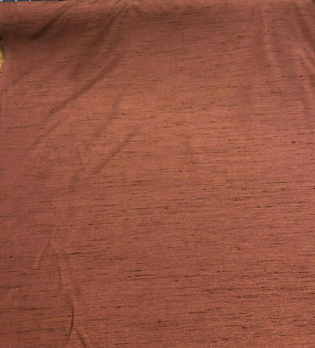 Fabricut Satin Cordovam Burgundy Dupioni Polyester Fabric - Burgundy Dupioni, 58" Width (1 Yard)