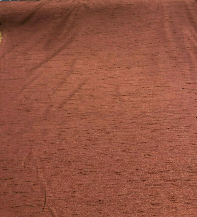 Fabricut Satin Cordovam Burgundy Dupioni Polyester Fabric - Burgundy Dupioni, 58" Width (1 Yard)