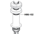 Chimney "O" Ring for Hobart Mixers OEM # 67500-102