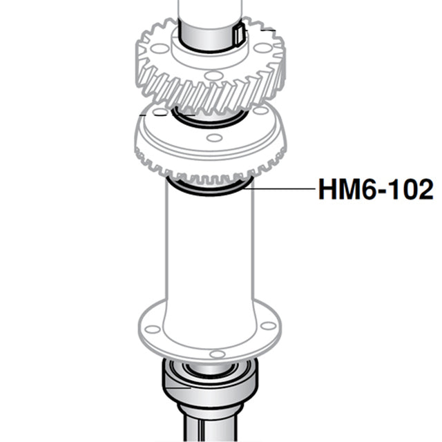 Chimney "O" Ring for Hobart Mixers OEM # 67500-102