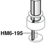 Lower Planetary Key for Hobart Mixers OEM # 12430-195