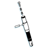 Shaft, Agitator - for Hobart Mixers OEM # 64137-2