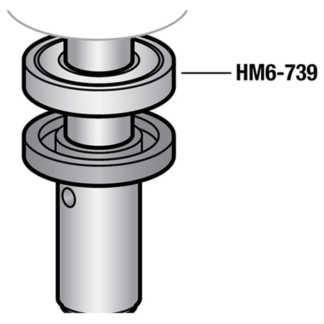 Lower Agitator Shaft Bearing for Hobart Mixers OEM # BB-7-39