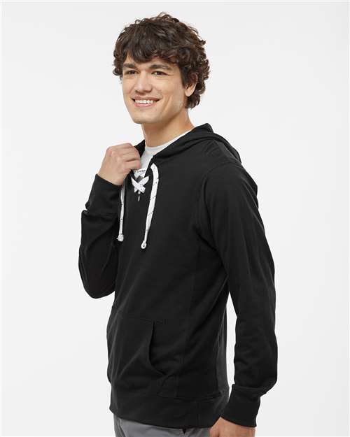 Jersey Sport Lace Hooded Pullover