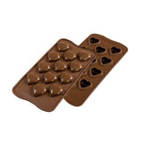 Silikomart Silicone Chocolate Mold, My Love, 12 Cavities