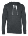 J. America Unisex Jersey Sport Lace Hooded Pullover
