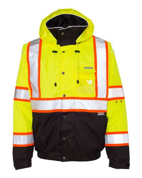 Kishigo Unisex Premium Brilliant Series Bomber Jacket