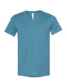 BELLA + CANVAS® Heather CVC Short Sleeve V-Neck Tee