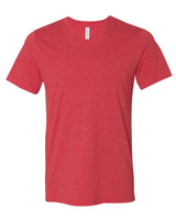 BELLA + CANVAS® Heather CVC Short Sleeve V-Neck Tee