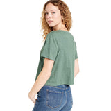 BELLA + CANVAS® Women’s Short Sleeve Crew Neck Flowy Crop T-Shirt
