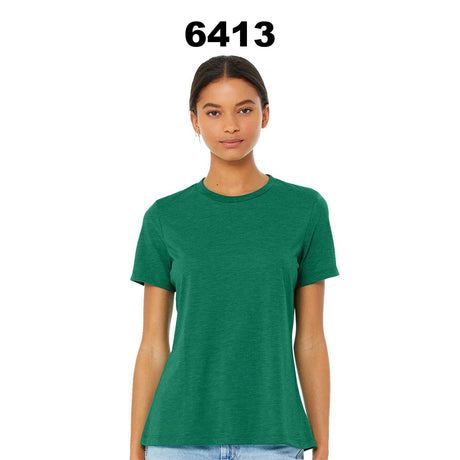 BELLA + CANVAS® Women’s Relaxed Fit Triblend Short Sleeve Crewneck Tee