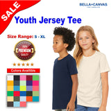 BELLA + CANVAS® Youth Jersey Tee - 3001Y