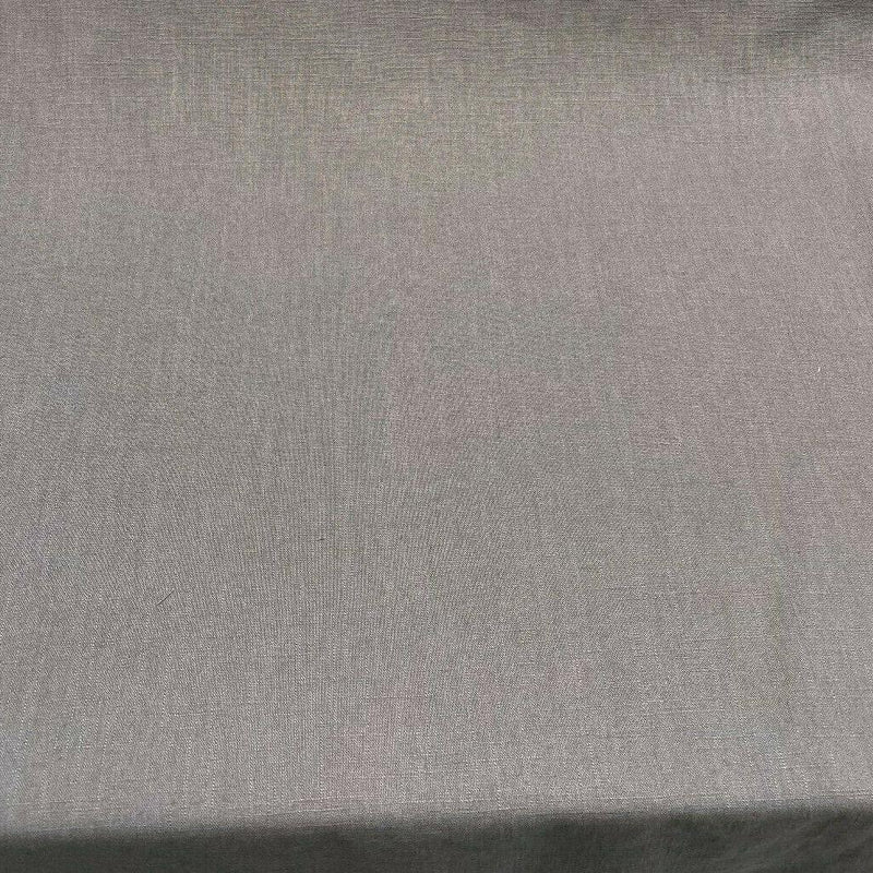 Shore Linen Look Fabric - Graphite Gray, 55" Width (1 Yard)