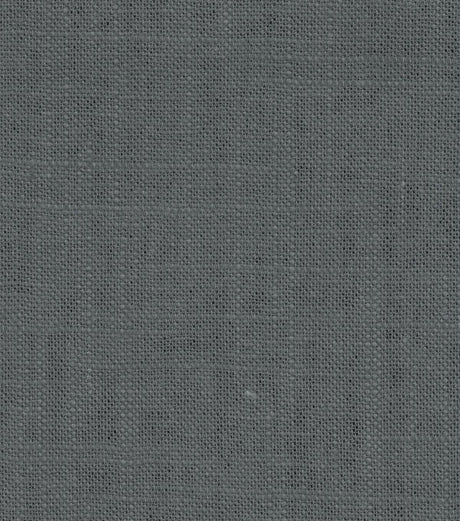 Shore Linen Look Fabric - Graphite Gray, 55" Width (1 Yard)