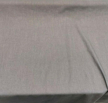 Shore Linen Look Fabric - Graphite Gray, 55" Width (1 Yard)