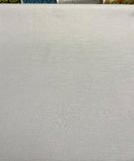 Devon Solid Fog Gray Cotton Fabric - Solid Color, 55" Width (By The Yard)