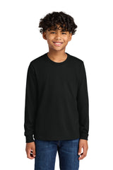Next Level Apparel® Youth Cotton Crewneck Long Sleeve Tee