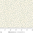 Cotton Print Cream Dots Fabric 44/45"
